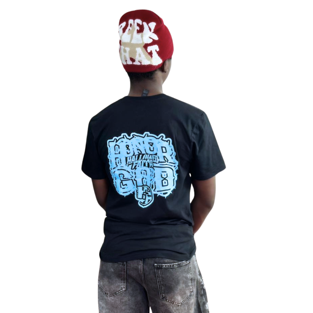 Honor God T-Shirt (Blue)